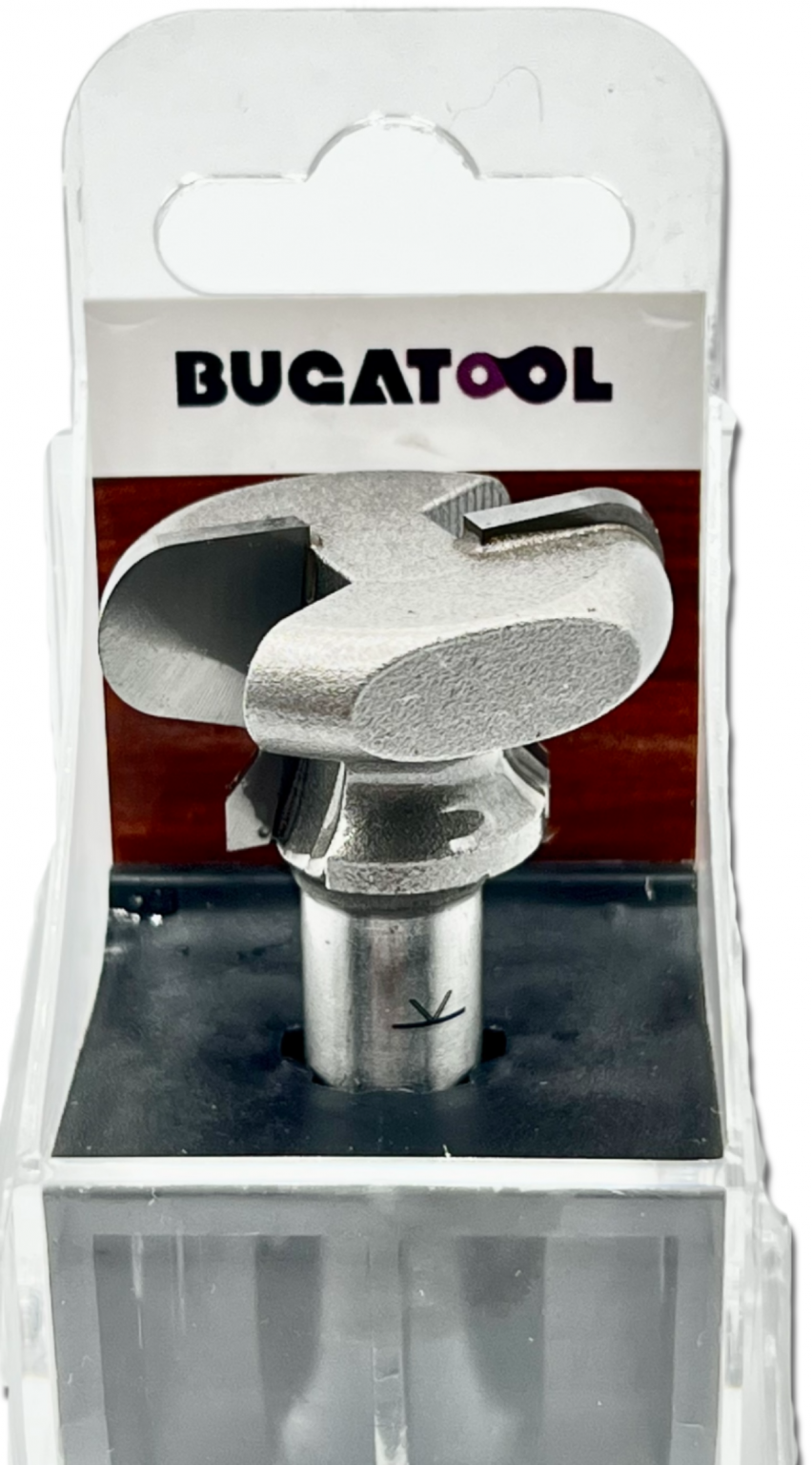 Finger grip handle cutter with S12 shank and 2 blades | Bugatool