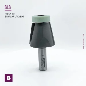 Fresa industrial de enrasar lavabos con fresadora de mano vástago S12