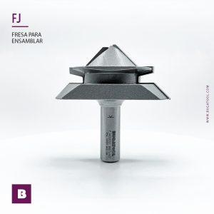 Fresa industrial de ensamble a 45º para tableros de madera para fresadora de mesa S12