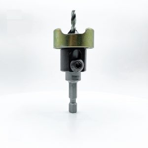 Avellanador con Broca HSS de 4.5 mm cero fricción con tope PRO con fresa de 12 mm