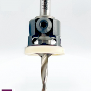 Avellanador de baja fricción con tope de profundidad Broca de 5 mm y fresa de 10 mm