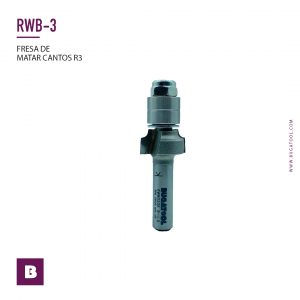 Fresa industrial para redondear R3 las esquinas de cantos de Solid Surface S8 para fresadora de mano