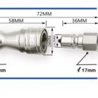 Valvula para bolsa de vacio